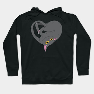 Heart Shaped Kitty Hoodie